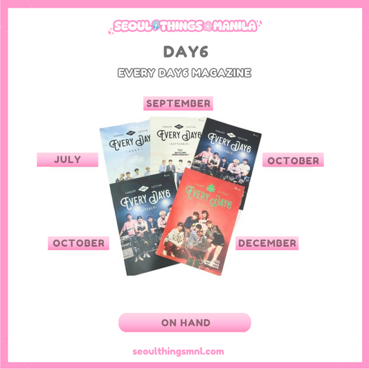 [ON HAND] Unsealed MD - DAY6 - Every Day 6 Magazine