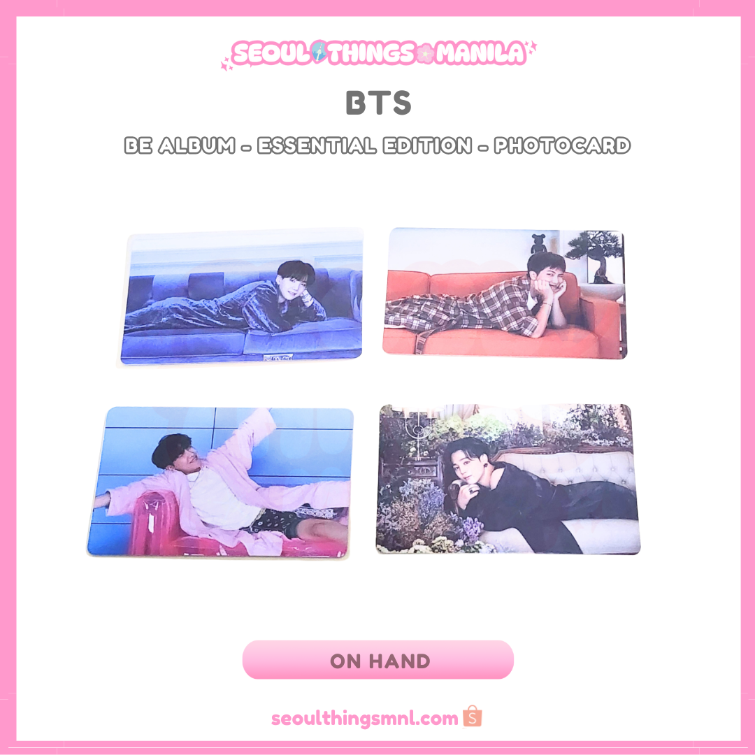 [ON HAND] BTS - BE Album - Essential Edition - Photocard