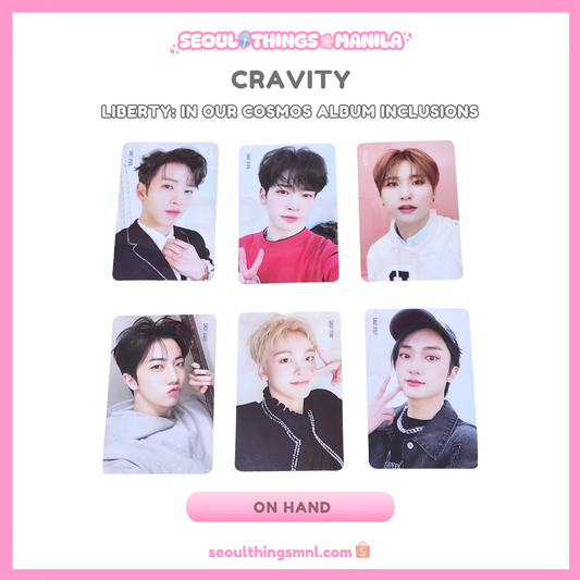 [ON HAND] CRAVITY - Liberty: In Our Cosmos Album Inclusions - Photocard